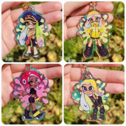 Customizable CHARMS Hero Mode Character Acrylic Keychain Design Your Unique Style