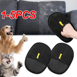 New Hair Removal Gloves Double Pet Electrostatic Cat Hair Removal Brush Adhesive Gloves Cat Hair Comb Washing Hair Removal Groom