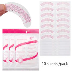 2/5 Packs Lash Mapping Stickers Under Eye Positioning Eyelash Extension Makeup Tools Eyelash Planting Practice Eye Pads Paper