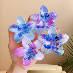 1/4/10pcs Fun Stitch Hair Claw Suitable for Hair Bun Party Banquet Gifts Girl Women Wear Cartoon Hair Accessories