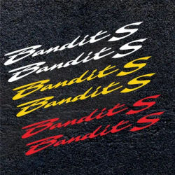 2 Pcs motorcycle bike Fuel tank Wheels Fairing helmet MOTO Reflective Decorative stickers decals For SUZUKI BANDIT S BanditS