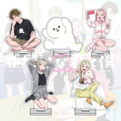 You and I Are Polar Opposites Anime Keychains Pendant Acrylic stand Sandwich craft standee Manga‌ MIYU SUZUKI YUSUKE Fans Gifts