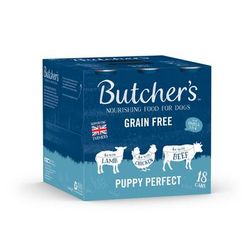 18x400g Mixed Pack Grain Free Puppy Perfect Butcher's Wet Dog Food