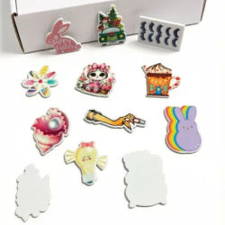 Custom Cartoons Planar Resin Flatback Printed for Hairbows DIY 30Pcs/lot