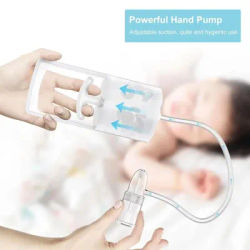 Nose Sucker Baby Nasal Aspirator Booger Removers Safety Nasal Inhaler Nasal Irrigator Silent Nose Cleaner Baby Nose Cleaning