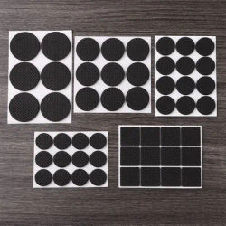 6/9/12Pcs Self Adhesive Felt Pads Non-slip Mat Bumper Cushion Furniture Leg Foot Mat For Chair Table Protector Hardware