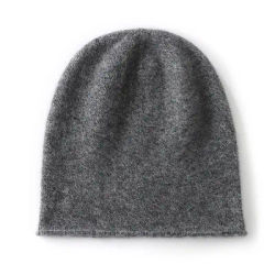2024 hiver unisexe 100 cachemire chapeaux en plein air décontracté garder au chaud couleur unie cachemire tricoté bonnet chapeau femmes/hommes casquettes de couverture