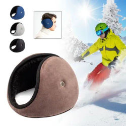 Cache-oreilles en peluche floue avec trou de haut-parleur, cache-oreilles confortables et confortables, cache-oreilles doux pour le snowboard, nouveau, 2024