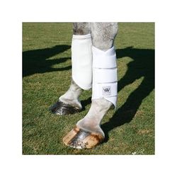 Woof Wear Double - Lock Brushing Boots - L - White - Smartpak