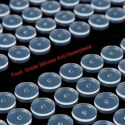 20PCS Flexible Discs Of Anti Hyperplasia Silicone Piercing Without Pulling Disc For Healing Saucer Prevents Irritation Drilling