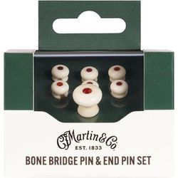 Martin Guitar Bone Bridge & End Pin F Tort