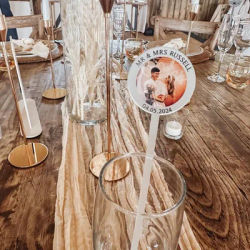 30/50/100/120 Custom Photo Drink Stir Wedding Gift Table Decoration Personalized Cocktail Stirrers Acrylic Party Drink Stirs