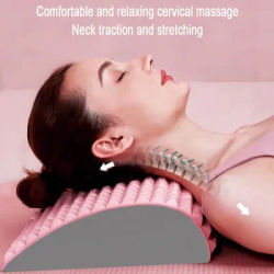 lumbar stretcher device for lower back Pain Relief Treatment Stretcher Back Herniated Disc Posture Corrector Pillow YBAMQ002
