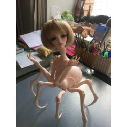 New Animal Version for Dolls BJD/SD 1/4 Doll Elizabeth Girl Animal Spider Advanced Resin in Stock Makeup
