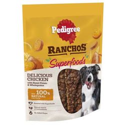 7x70g Chicken Ranchos Superfoods Pedigree dog treats