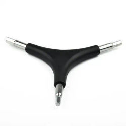 Y-Shaped 3-Way Hex Wrench, 4/5/6mm Allen Key, Steel Bicycle Repair Tool for MTB & Cycling