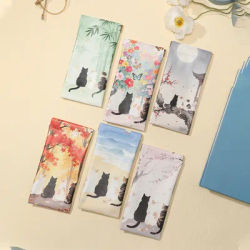 1pc Cute Cat Print Sunglasses Pouch Portable PU Leather Eyeglass Case Stylish Animal Paint Storage Bag for Women Daily Use Trave