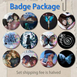 Game Life Is S-Strange 2-piece set Pins Backpack Clothes Jewelry Accessories Cartoon Round Brooch Button Badge Fans Collection