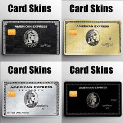 Autocollants de protection pour cartes de crédit et de débit B-Black Cards, autocollants pour cartes bancaires, cartes de bus, cartes de métro, autocollants imperméables pour femmes