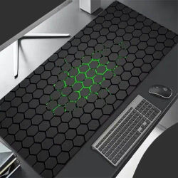 Tapis de souris hexagonal XXL, nouveau tapis de bureau souple, grand tapis de souris pour gamer, tapis de clavier, tapis de bureau