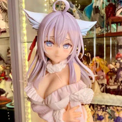 Spot Stock Anime Fox Girl Figure Upgrade Detail Carving Desktop Display Men's Collectible Gift