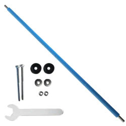 Trampoline Pole Replacement Trampoline 6-16Ft Safety Pole Tube Easy Installation Foam Column Anti Collision Protection Accessory