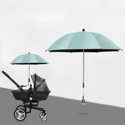 75CM Baby Stroller Parasol Vinyl UV Protection Baby Stroller Umbrella Sun Umbrella Sun Protection Umbrella