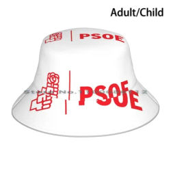 Psoe (fête politique) Logo seau chapeau casquette de soleil United We Can Psoe Pp fête populaire Vox espagne politique Pedro Sanchez Pablo