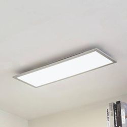 Plafoniera a LED Lyndra Arcchio, dimmerabile, Alluminio / Grigio / Zincato, Soggiorno / Sala da pranzo, Alluminio, Moderno, Plafoniera LED