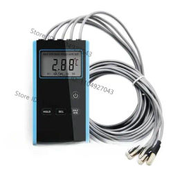 Thermomètre électronique multipoint de haute précision, thermomètre multi-ondes portable OYTM-5S pour une utilisation en laboratoire