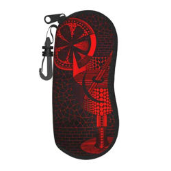 Yayoi Kusama – étui à lunettes portable, étui à lunettes de soleil unisexe, boîte à lunettes d'extérieur, rangement classique pour lunettes