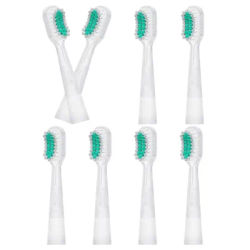 Compatible avec la brosse à dents électrique Oral B, nouvelles têtes de brosse de remplacement soniques à oscillation et vibration, tête de brosse de précision pour un nettoyage en profondeur.