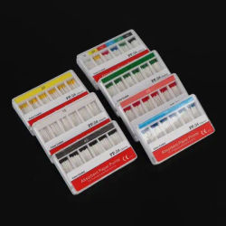 【15/20/25/30/35/40 Disposable Dental Absorbent Paper Points Disposable Guttahanger Taper For Dental Endodontics Use】