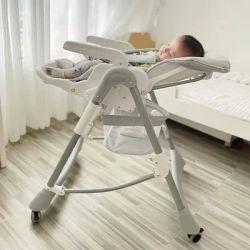 Baby Dining Chair Household Movable Foldable Unboxing No Installation Children's Meals for Infants Toddlers