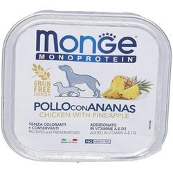 Monge Monoprotein Pollo Con Ananas Cani Adulti 5x150 g Mangime