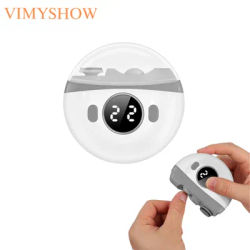 Rechargeable Nail Clipper Electric Automatic Nail Trimmer with LED Light Nail Care Device Nail Polisher for Seniors Adult Baby