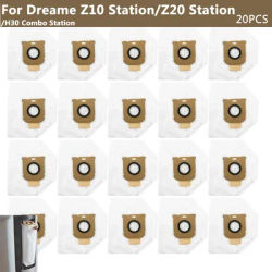 For Dreame Z10 Station / Z20 Station / H30 Combo Station Robot Vacuum Cleaner Replacement Dust Bag Garbage Bag Parts Accessories