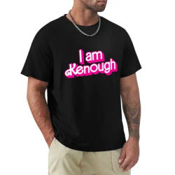 T-shirt I am Kenough, haut décontracté imprimé style rétro
