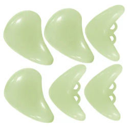 6Pcs Luminous Corner Protectors for Baby Proofing Furniture Safety Glow in Dark Table Desk Fireplace Crib Bed Edge Guards PVC