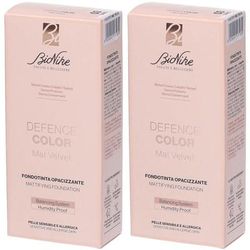 Bionike Defence Color Mat Velvet Fondotinta Opacizzante 03 Sand 2x30 m
