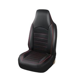 Copertura Universale per Sedile Anteriore Auto in PU Pelle Stile Moda Copertura Alta per Sedile Bucket Liscia Adatta alla Maggior Parte dei Veicoli