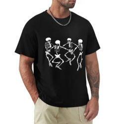 T-shirt Dancing Skeletons 3, T-shirt de sport à haute élasticité