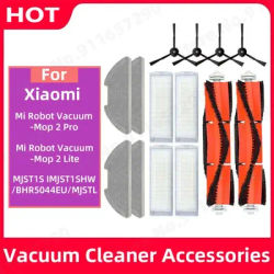 For Xiaomi Mi Robot Vacuum-Mop 2 Pro/Lite MJST1SHW MJSTL Hepa Filter Mop Cloth Main Side Brush Mijia Vacuum Cleaner Accessories