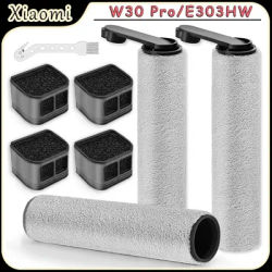 Replacement Kit Accessories For Xiaomi Truclean W30 Pro/E303HW Wet Dry Vacuum Cleaner Robot Parts Main Roller Brush HEPA Filter