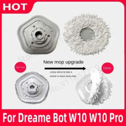 New For Dreame Bot W10 / W10 Pro Mop Pad Spare Parts Robot Vacuum Cleaner Mop Cloths Mop Stents Replacement Accessories