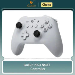 Gulikit KK3 NS37 Wireless Bluetooth Controller with TMR Joystick Hall Effect Tiggers for Nintendo Switch Android Windows IOS