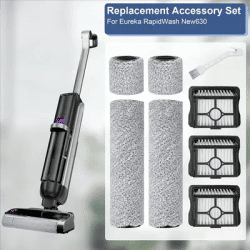 ABWM-For Eureka Rapidwash New630 Robot Vacuum Main Roller Brush Hepa Filter Replacement Parts Accessories