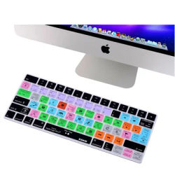 XSKN-Couverture de clavier en silicone pour Apple Magic Keyboard Logic Pro X, raccourci, peau de couverture, hotkeys fonctionnels, autocollant de protection