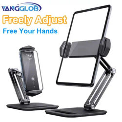 Support pliable pour tablette, Clip sur moniteur Portable, adapté à IPad Pro Xiaomi Samsung Huawei et Apple, accessoires pour tablette