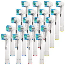 Compatible avec les têtes de brosse à dents de rechange pour brosse à dents électrique Oral B, recharge de tête de brosse à dents pour OralB 100 300 500 1000